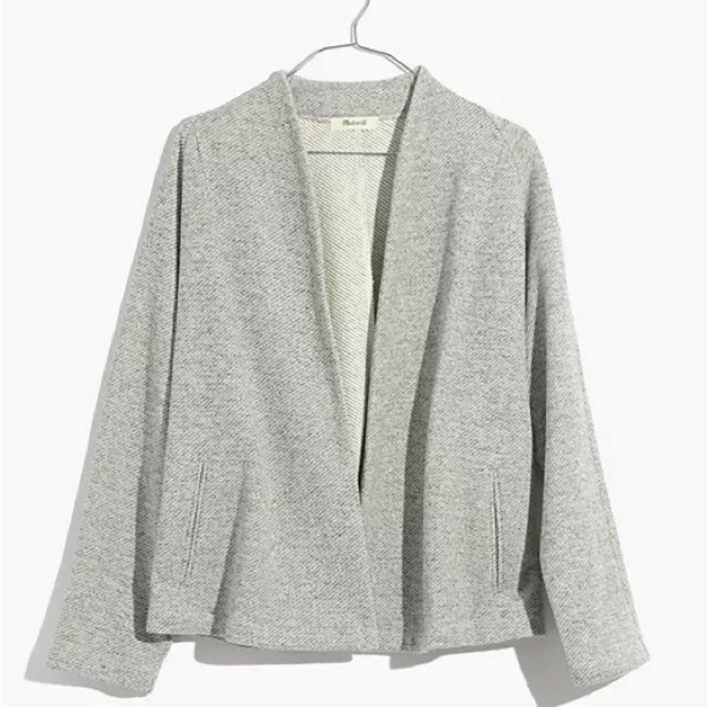 Madewell Terry Swing Jacket in X-Small